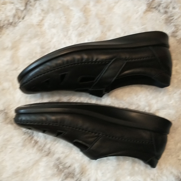SAS(San Antonio Shoemakers) tripad comfort adjustable black casual shoes - Picture 5 of 8